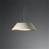 Falmec Vogue Cappa a Isola sospesa con Cavi solo Filtrante 88 cm Acciaio verniciato bianco e Interno verniciato oro con Tecnologia Circle.Tech. - CVGN88.E0P7#ZZZB461F