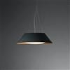 Falmec Vogue Cappa a Isola sospesa con Cavi solo Filtrante 88 cm Acciaio verniciato grigio ferro e Interno verniciato oro con Tecnologia Circle.Tech. - CVGN88.E0P7#ZZZZ461F