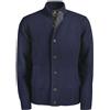 BARBOUR Uomo Barbour Cardigan Full Zip E Bottoni Con Toppe