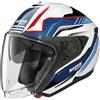 NOLAN Casco N40-6 PIEGA Bianco Rosso Blu NOLAN