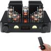 OEM Amplificatore stereo a valvole, 200W RMS di potenza, con molteplici ingressi, modello JTA100-N, colore nero, con spina europea a 230V