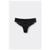 Tezenis Brasiliano Luxury Look Donna Nero