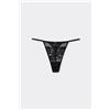 Tezenis Perizoma Con Fianchetto Tanga Pretty Muse Donna Nero