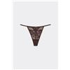 Tezenis Perizoma Con Fianchetto Tanga Pretty Muse Donna Marrone