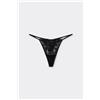 Tezenis Perizoma Con Fianchetto Tanga Luxury Look Donna Nero