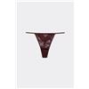 Tezenis Perizoma Con Fianchetto Tanga Luxury Look Donna Rosso