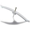 Kimmel 21-400-0032 - Tassello doppio per cavi, 10 pezzi, colore: Grigio chiaro