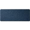 ANRO Zerbino stretto scarpe interni Blu 75 x 25 cm | Materiale: polipropilene, retro in gomma antiscivolo, 5 mm, lavabile, per interni ed esterni