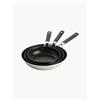 KitchenAid Set di 3 padelle Classic - Argento