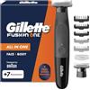 Gillette Styler Rasoio Elettrico Barba All-in-One, Rade, Regola, Rifinisce, Rasoio, Regolabarba con Tecnologia Braun e Impugnatura Easygrip per Un'incredibile Precisione e Comfort