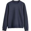 NEXT Uomini Felpa girocollo leggera 100% cotone | Standard, Realizzata in puro cotone, Impreziosita da bordi ricamati e da un piccolo cervo