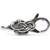 Trollbeads Savoy TAGLO-00062 - Chiusura a nodo in argento sterling, misura unica, Argento, Nessuna pietra preziosa