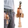 Generico Holster Kendama - Accessorio per Il Trasporto di stoccaggio Cinturino | Titolare per Il Giocattolo Giapponese Kendama Skill | Custodia in Pelle a di Spada, per la Cintura di Gioco