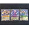 NESSUNA MARCA Hong Kong Disney Lorcana Promo Mickey Elsa Buzz Lightyear Set 3 Carte Gioco d...