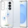 Choeeu ChoosEU Trasparente Cover per Samsung Galaxy S26, Blu Dente di leone | Sottile TPU Silicone Trasparente Custodia, Disegni Colorate Fiore Fiori Motivo, per Ragazza, Antiurto Protettiva Morbido Case