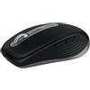 Logitech MX Anywhere 3S for Mac, mouse wireless Bluetooth compatto | Tracciamento a 8000 DPI su qualsiasi superficie, clic discreti, USB-C, per macbook Air, imac, ipad - Spazio grigio
