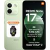 XIAOMI REDMI Note 17 Pro Max 5G, Smartphone 8+256GB, Green + REDMI Watch 6 | Snapdragon® 6 Gen 5, Fotocamera OIS 50MP, HyperCharge 100W, Resistenza IP66/IP68, Flagship Display, Xiaomi HyperAI