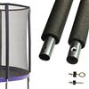 Kangui - Palo per rete di sicurezza, Ø 32 mm, per trampolini (lunghezza: 212 cm)