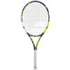 Babolat, Racchetta da Tennis Modello Pure Aero Junior 25 Gen8, Misura 635 mm, Colore Grigio Giallo Bianco, Grip 000, Progettata per Giocatori Competitori, Ottimizzata per Potenza ed Effetti