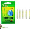 Generisch Bastone luminoso da pesca, 12 cm, impermeabile, con punta di canna da pesca | Indicatore di nuoto notturno, strumento luminoso per segnalare il morso, accessorio da pesca illuminato per la pesca notturna
