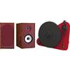 Pro-Ject + Triangle VT-E rosso + BR02 Connect bordeaux (confezione da 2)