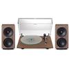 Pro-Ject + Cambridge Audio L/R S noce (lot de 2) + T2 Super Phono noce