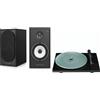 Triangle + Pro-Ject T1 EVO Phono nero laccato + BR03 Connect nero (lotto di 2)