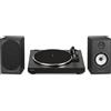 Triangle + Rekkord Audio F110P nero Cellula OM10 + BR03 Connect nero (lotto di 2)