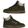 adidas Scarpe Sneakers UOMO Adidas Rapid Court Mid Winter Verde sportswear