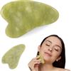 Generico Pietra Gua Sha in Giada Naturale Massaggiatore Viso Corpo Lifting RUGHE OCCHI
