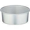Baldassare Agnelli Pentole Agnelli Linea Pasticceria e Pizza Tortiera Conica in Alluminio con Orlo (H 8 Cm), Argento, 18 cm