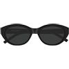 Saint Laurent Occhiali da Sole SL M148/F 001 Nero/Nero Donna 54/18/145