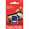 SanDisk - Scheda di memoria flash - 64 GB - Classe 4 - SDXC