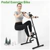 StarTech Mini cyclette da interno - Attrezzo per l'allenamento dei piedi - Resistenza regolabile - Design compatto per ufficio e casa - Pedali antiscivolo - Portata massima: 120 kg - Colore: nero