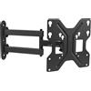 StarTech Supporto a parete girevole per TV - Modello MC-648 - Per televisori da 58 a 107 cm - Massimo 30 kg - Inclinazione da +15° a -15° - Standard VESA 75x75-200x200 mm - Colore: nero