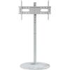 StarTech Supporto TV - Base mobile per televisore - Per schermi da 40-75 pollici (102-191 cm) - Regolabile in altezza - Inclinabile - Standard VESA 600 x 400 - Portata massima 40 kg - Bianco
