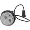 HELLA 2PT 009 599-141 LED-Luce guida diurna, 90mm, 12/24V, rotondo, colore diffusore luce cristallino, colore luce LED bianco, Cavo 500mm, Spina AMP, Dx, Quantità 1