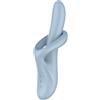SATISFYER VIBRATOR SATISFYER - HEAT FLEX 4 VIBRADOR EFECTO CALOR 12 VIBRACIONES AZUL