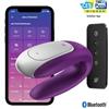 SATISFYER CONNECT SATISFYER - VIBRATORE DOPPIO PARTNER DIVERTENTE VIOLA