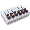 Toplionace Controller Midi Fader da 45mm a 6 Canali | Mappatura CC Personalizzata USB per Software DAW