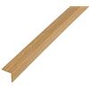 Alberts 478698 Profilo angolare | plastica, decorazione quercia | 1000 x 20 x 20 mm
