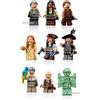 LEGO #10365 Nove (9) minifigure, la nave pirata del capitano Jack Sparrow...