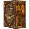 Kit Book Nook Fai da Tu Decorativo Book Nook con Illuminazione Touch Trasparente