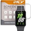 REY Pack 7X Pellicola salvaschermo per Samsung Galaxy FIT3, qualità Premium