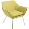 Lomadox Lettino Caracas STOFF verde