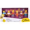 TOYS ONE Jakks Pacific 279364 The Simpson set 6 Personaggi con Accessori 6 cm