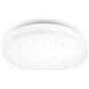 Briloner - Plafoniera LED con Cielo stellato, plafoniera LED bagno IP44, decoro traforato, luce bianca neutra, Ø40 cm, bianco