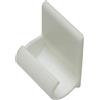 Gardinia Supporto Adesivo a Gancio per Bacchette per Tendine, 1 Paio, Autoadesivo, Ø 11-12 mm, Plastica, Bianco