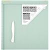 Vaessen Creative Piega Carta Score Easy 30,5 x 30,5 cm - in Inches - Menta | Incl. stecca d'osso e istruzioni, Tavola per Cordonatura, Creazione di scatole e Carta, Buste e biglietti, Scrapbooking
