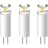 Energetic G4 Mini Capsule 12V Lampadine a LED, a 2 pin, 1,4 W (equivalente a 10 W alogena), 136 lumen, bianco caldo 3000 K, a risparmio energetico - confezione da 3